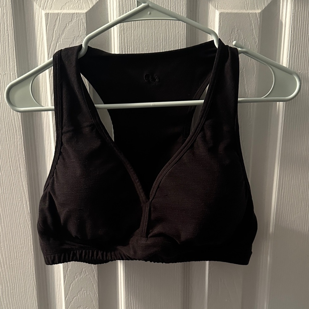 Curves n Combatboots Dream Black Sports Bra